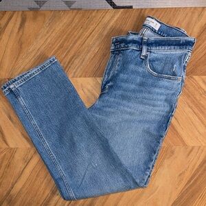 Abercrombie & Fitch High Rise Sky Blue Jeans